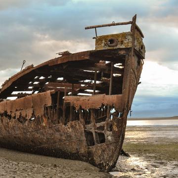 Shipwreck Janie Seddon- Motueka, New Zealand, New Zealand