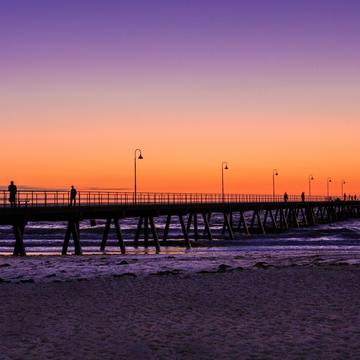 Sunset at Glenelg, Australia
