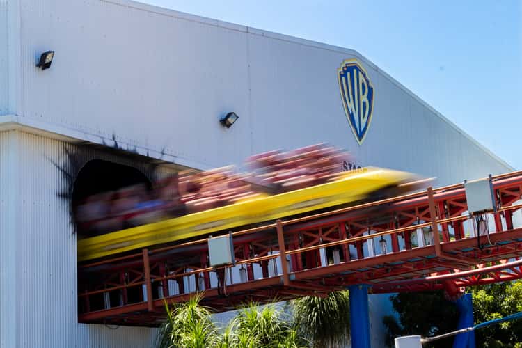 Superman Coaster - Warner Brothers Movie World