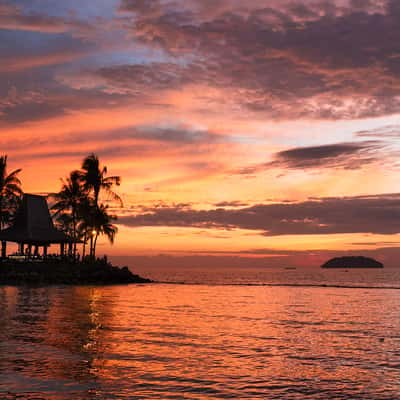 Tanjong Aru Beach Kota Kinabalu, Malaysia