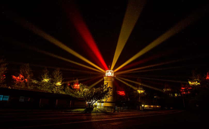 The Lights of the Umpqua Lighthouse.