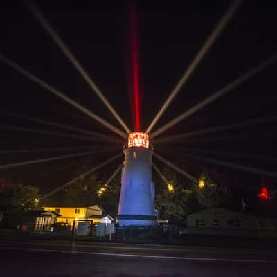 The Lights of the Umpqua Lighthouse., USA