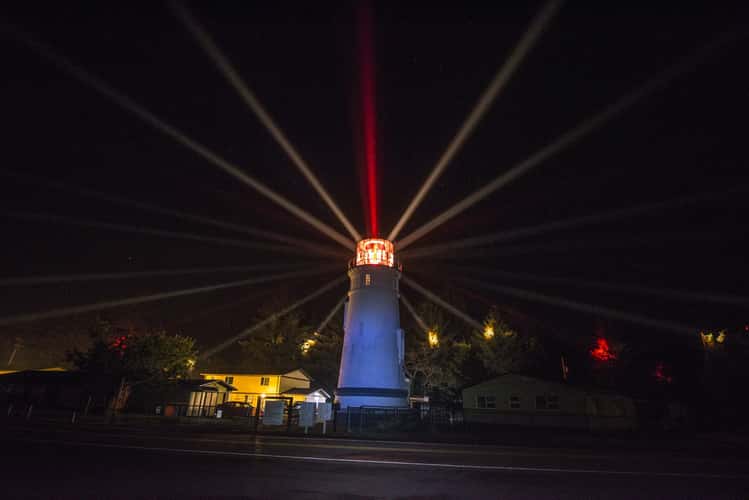 The Lights of the Umpqua Lighthouse.