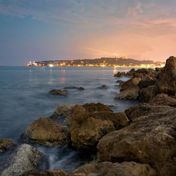 The rocks from Antibes, France