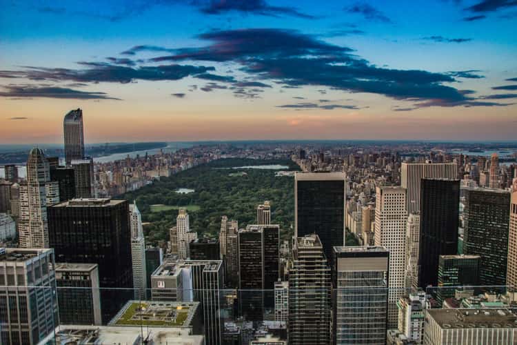 Rockefeller Center Central Park View