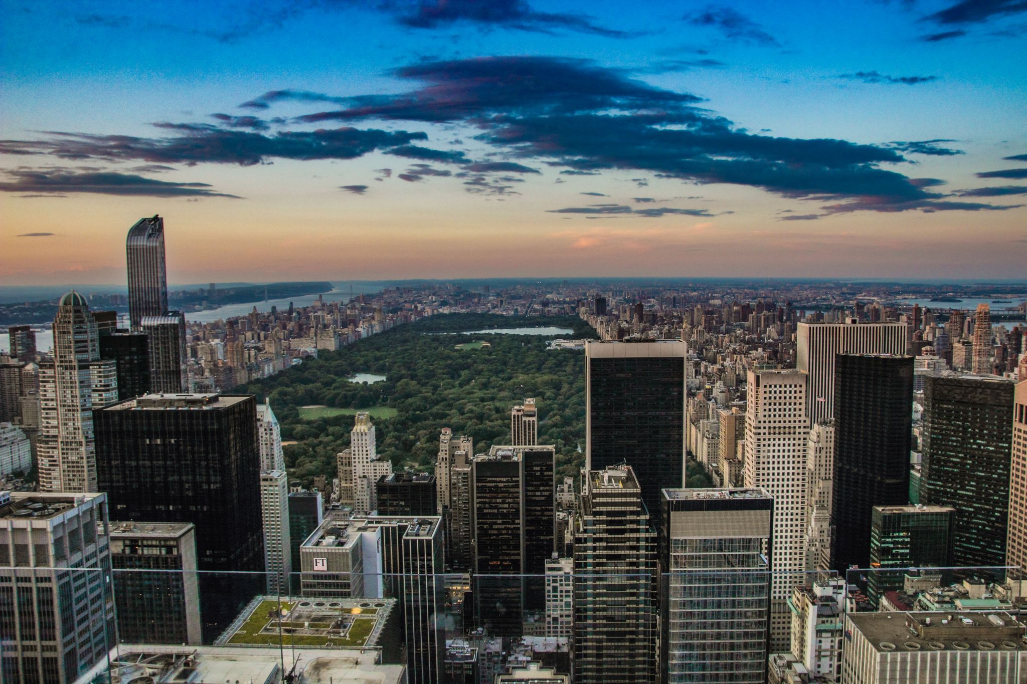 Rockefeller Center Central Park View, USA
