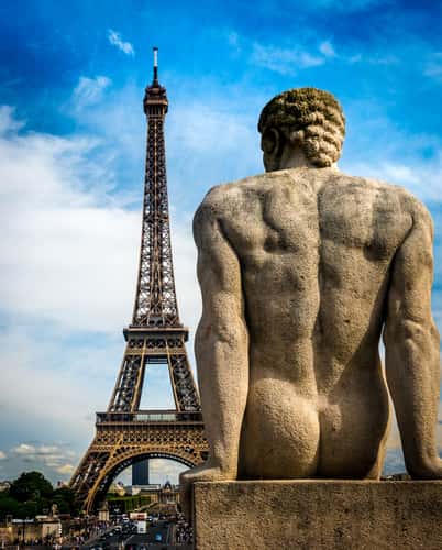 Tour Eiffel from Trocadéro, Paris