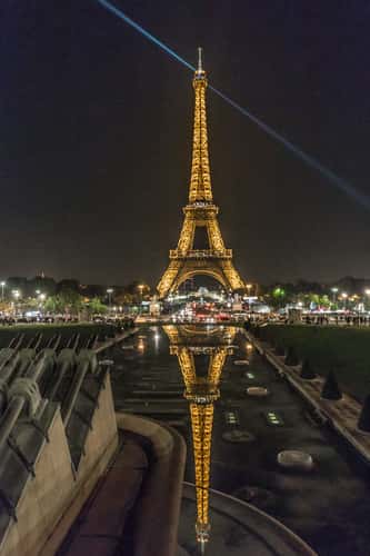 Fontaine du Trocadéro & Eiffel Tower, Paris France