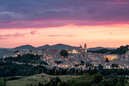 Twilight in Urbino
