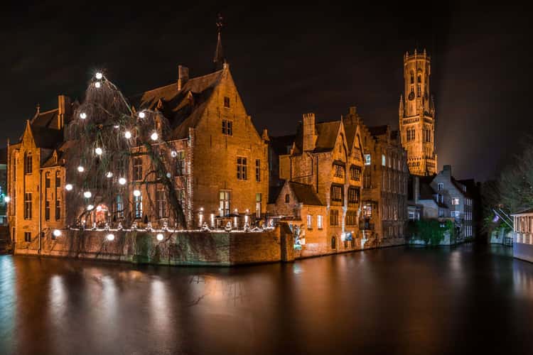 Typical view of Bruges