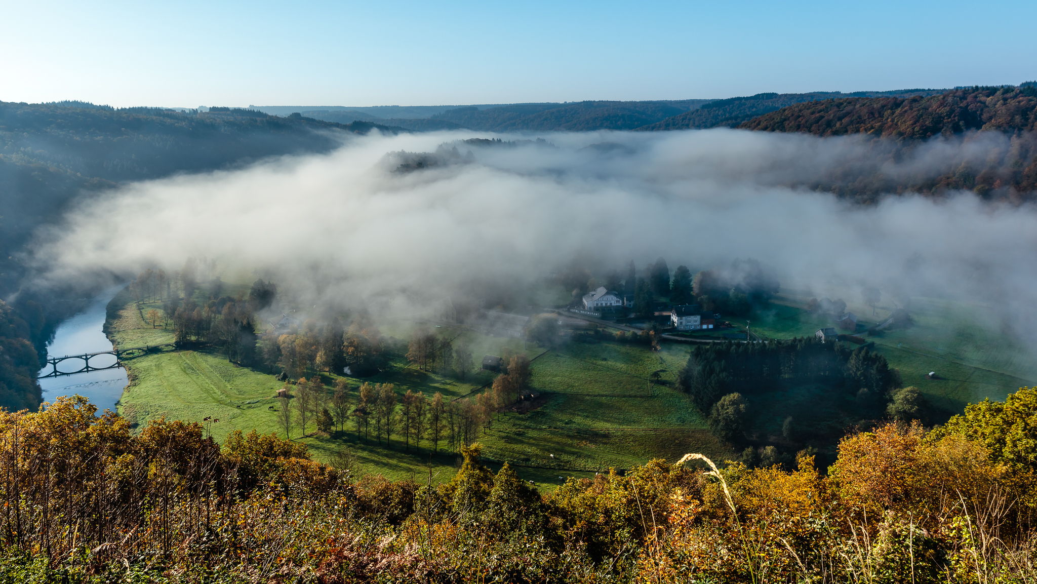 Valley of Frahan sur Semois, Belgium