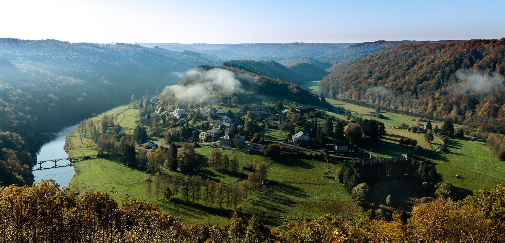 Valley of Frahan sur Semois, Belgium