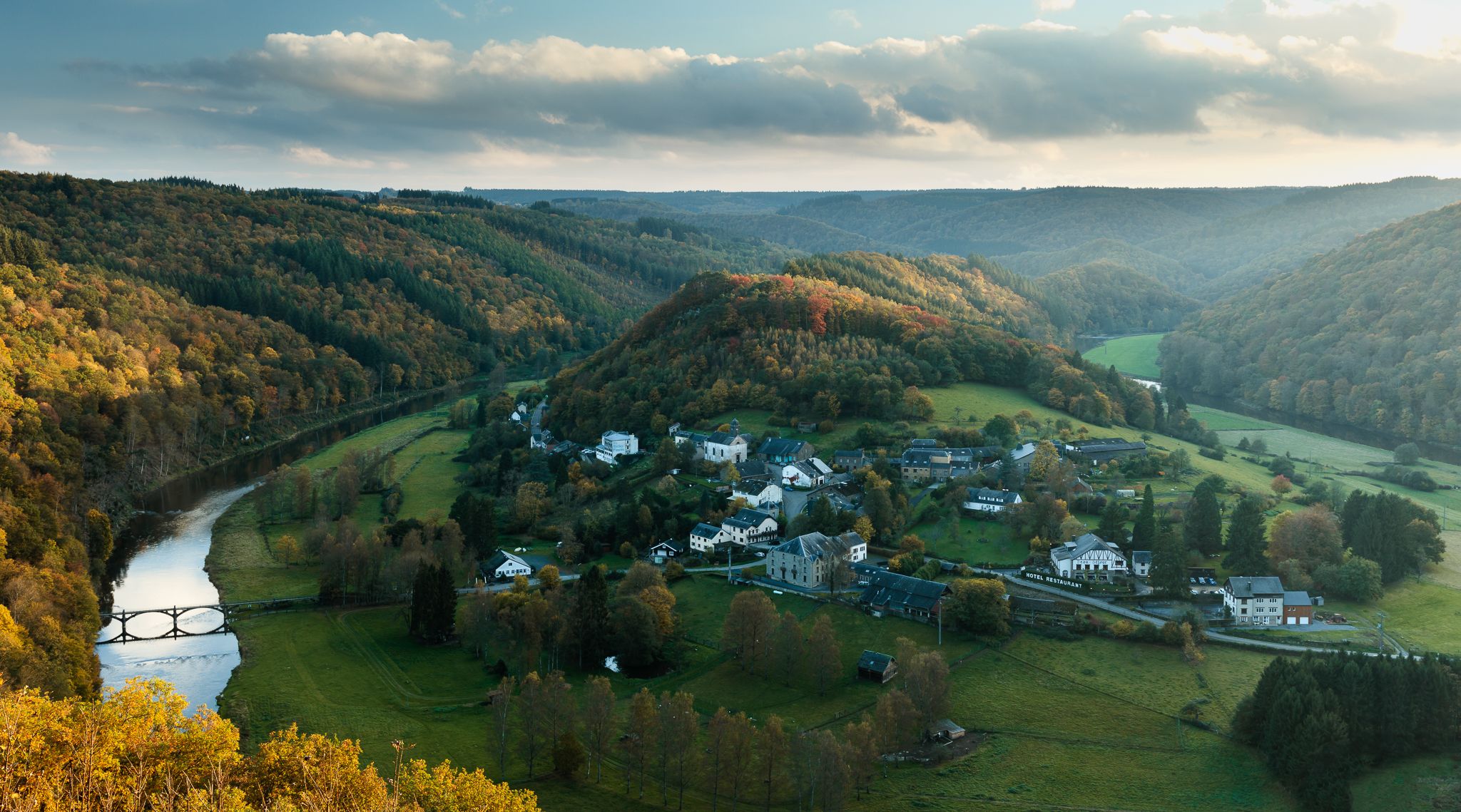 Valley of Frahan sur Semois, Belgium