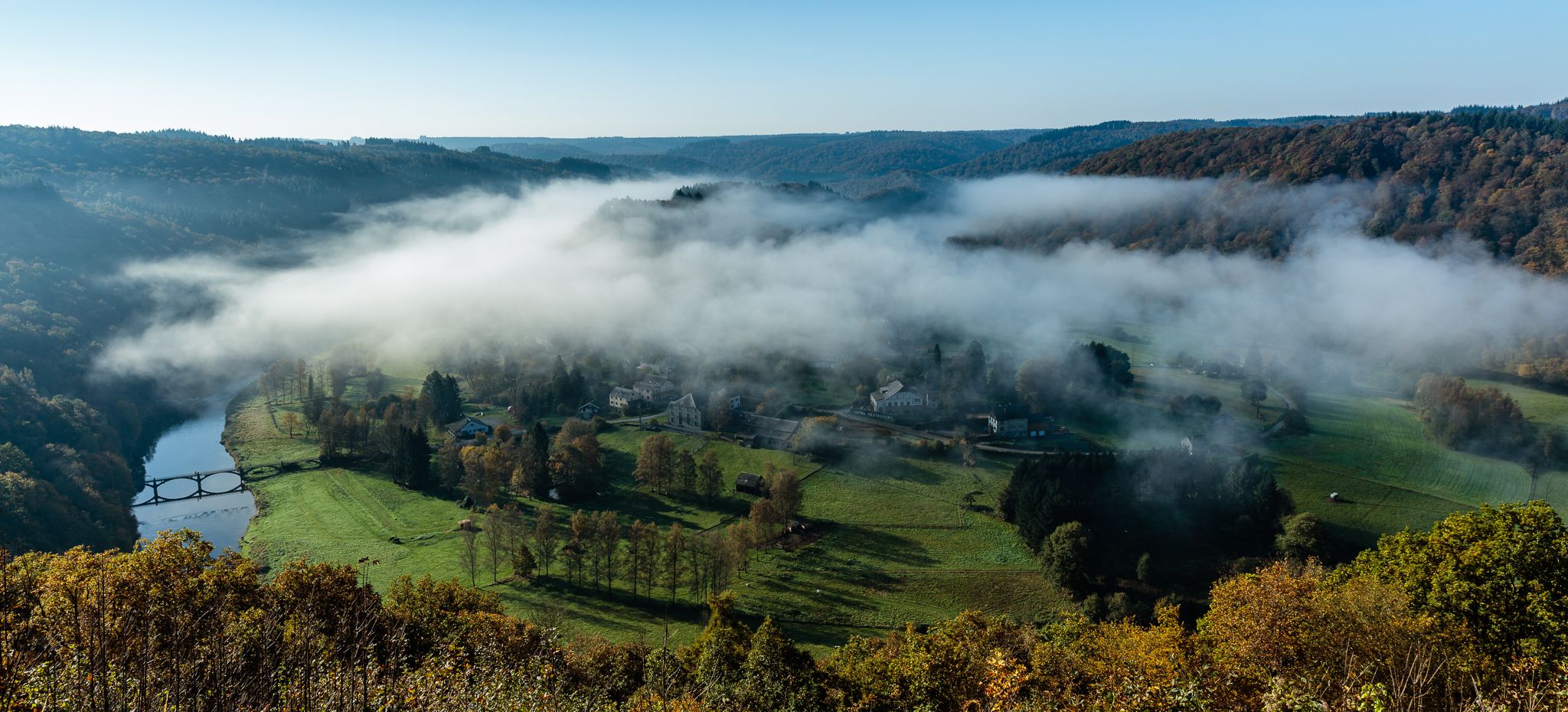 Valley of Frahan sur Semois, Belgium