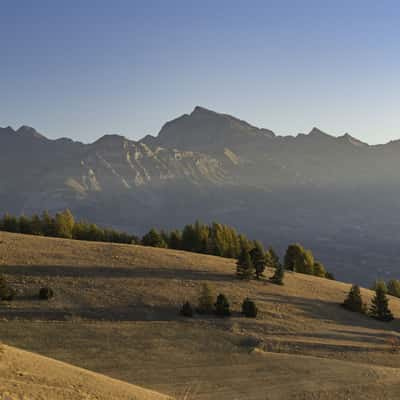 Vieux Chaillol from Gleize, near Gap, France, France