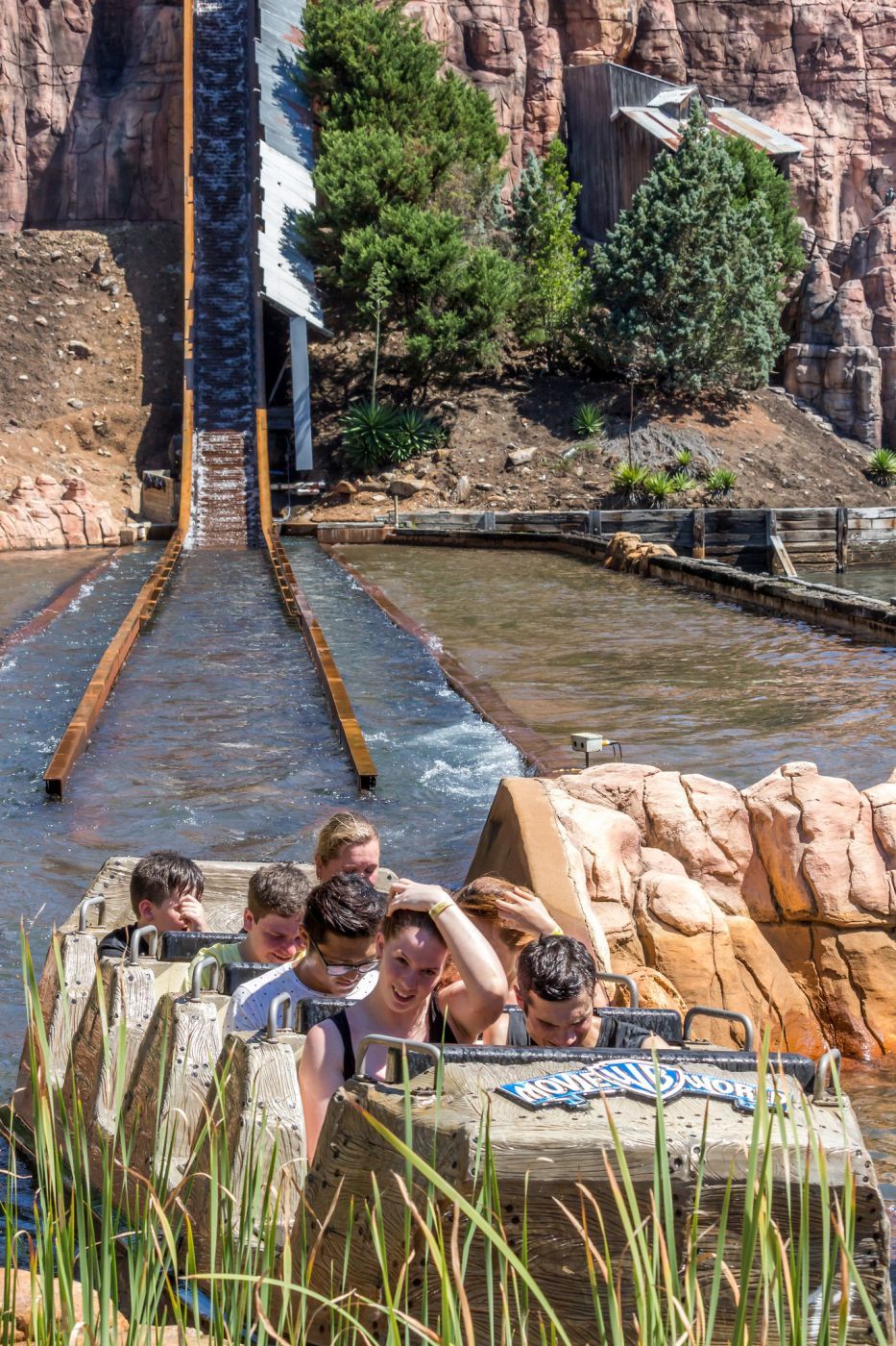 Wild West Falls at Warner Brothers Movie World, Australia