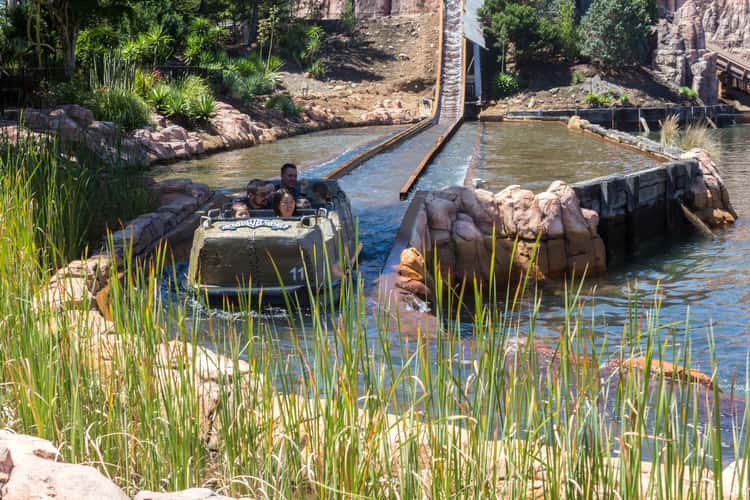 Wild West Falls at Warner Brothers Movie World