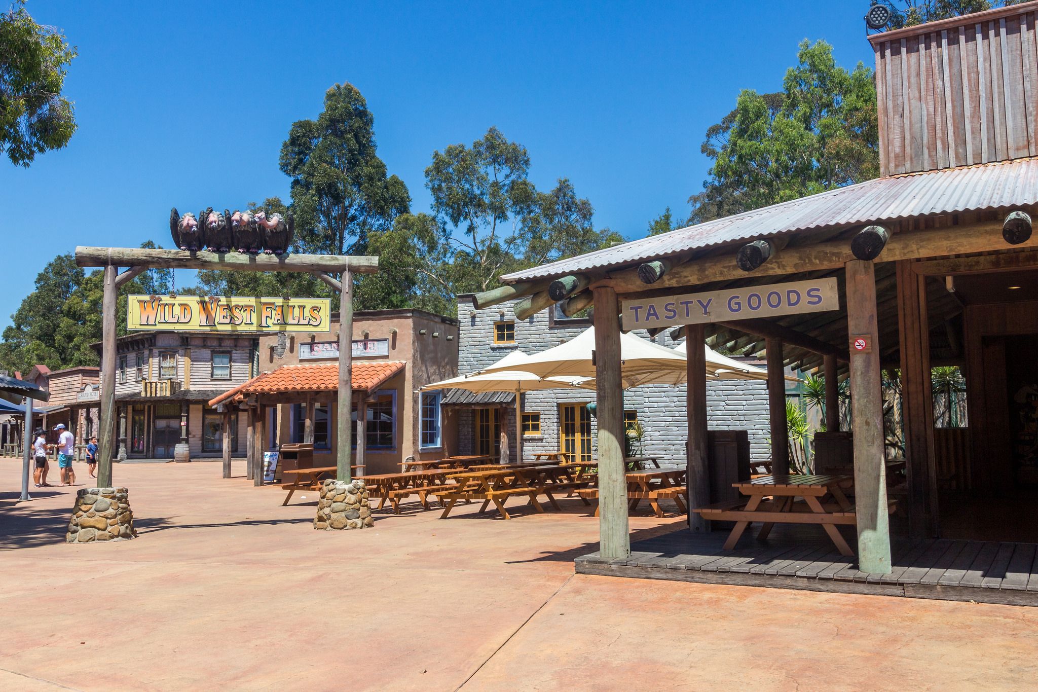 Wild West Falls at Warner Brothers Movie World, Australia