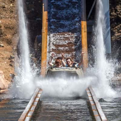 Wild West Falls at Warner Brothers Movie World, Australia