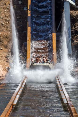 Wild West Falls at Warner Brothers Movie World