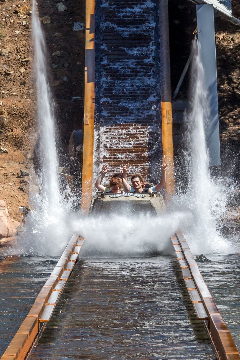 Wild West Falls at Warner Brothers Movie World, Australia
