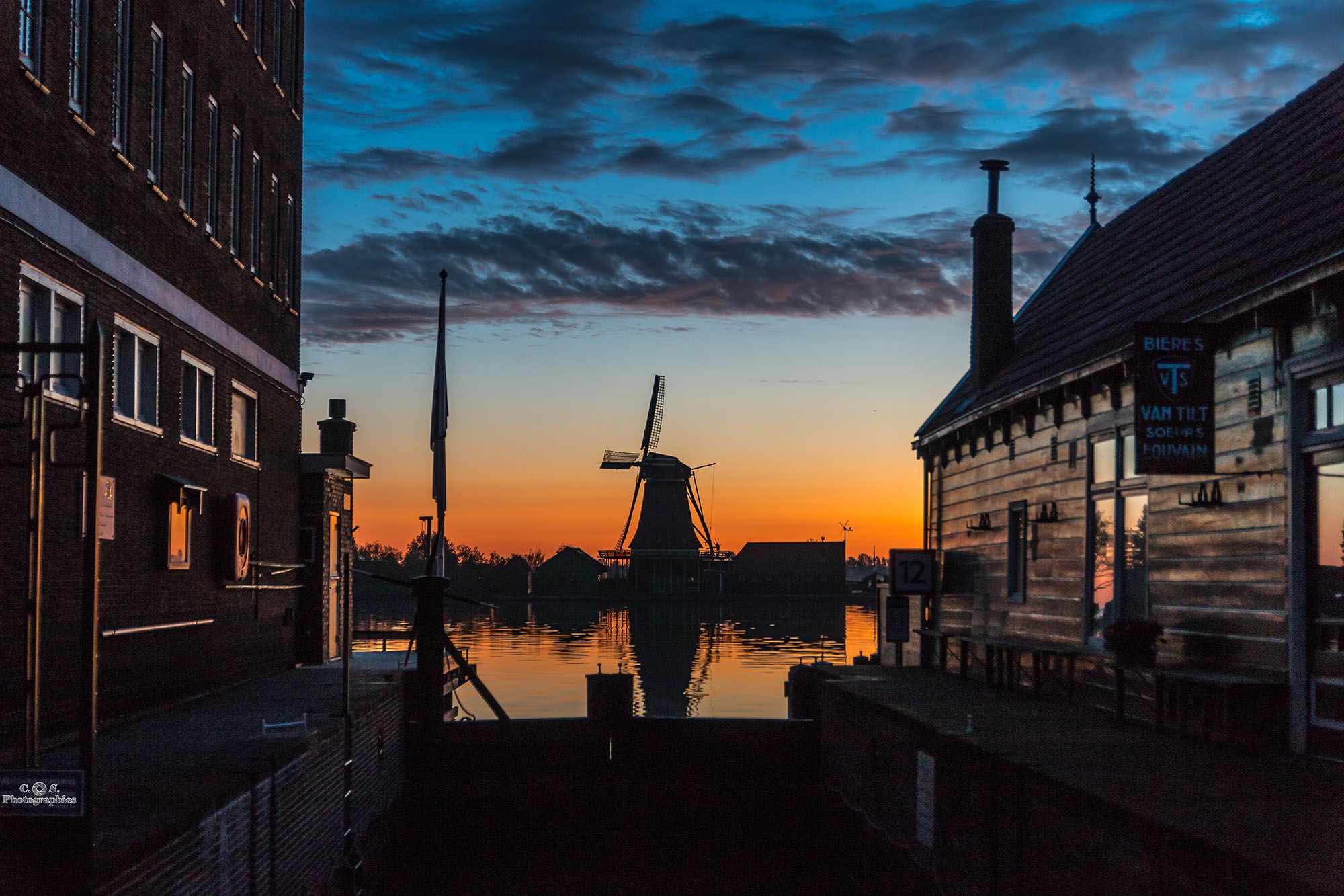 Windmills of Zaanse Schans, Netherlands