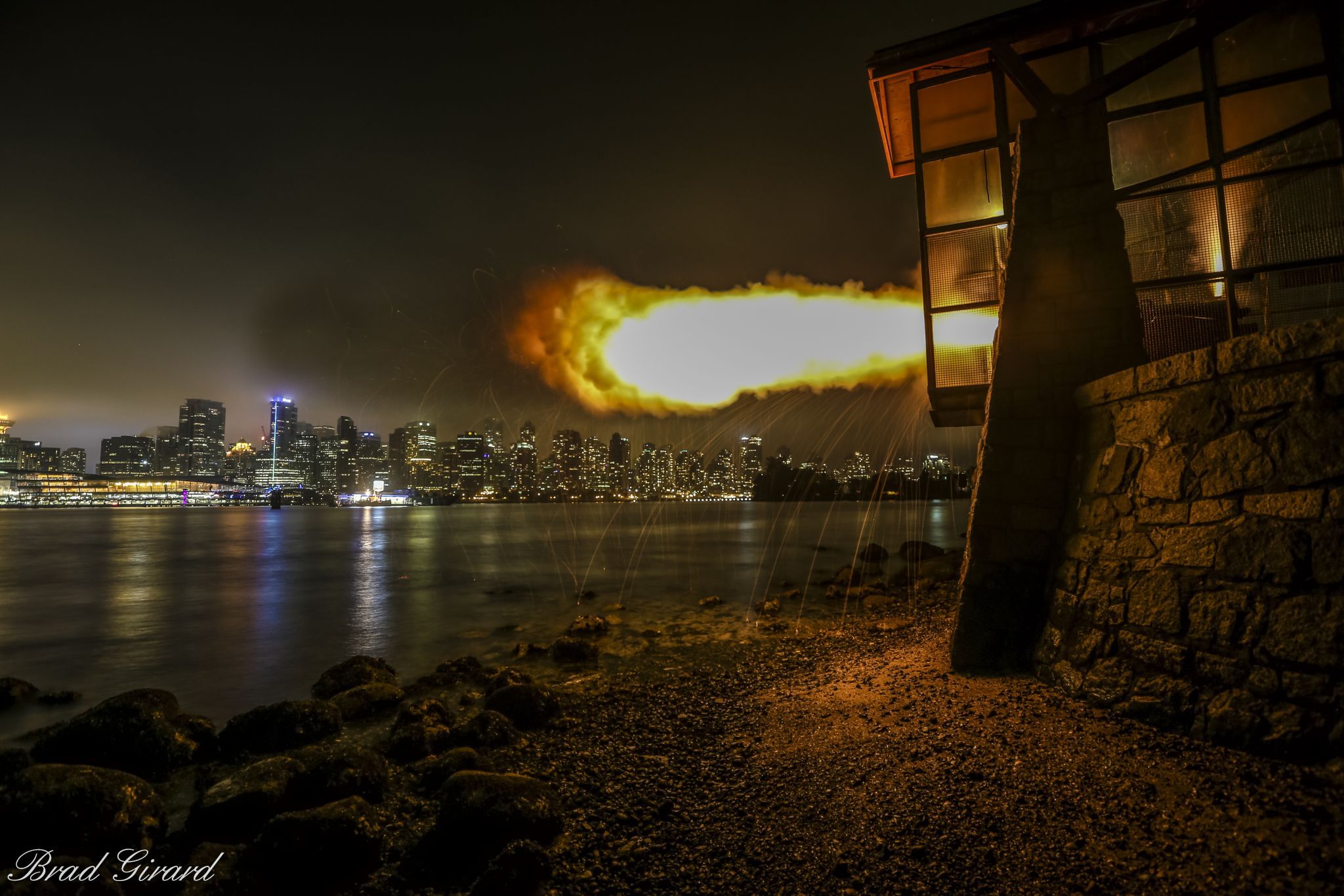 9 o'clock gun, Vancouver, Canada