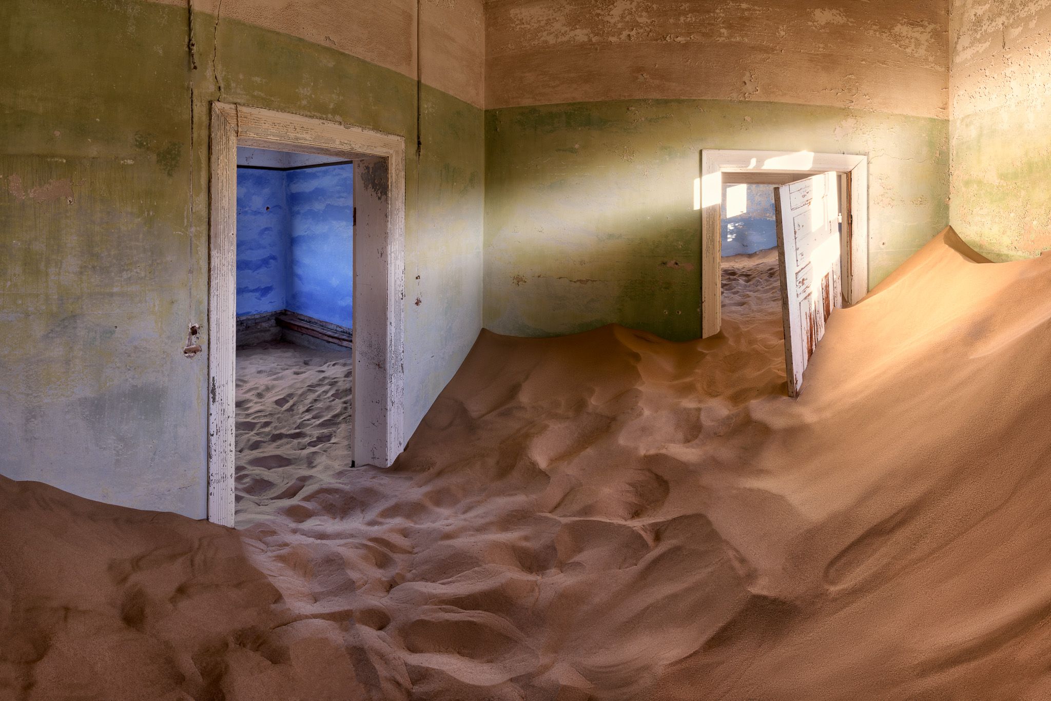 Abandoned House in Kolmanskop, Namibia, Namibia