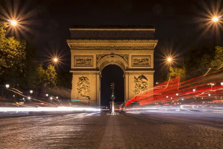 Arc de Triomphe, Street View, Paris