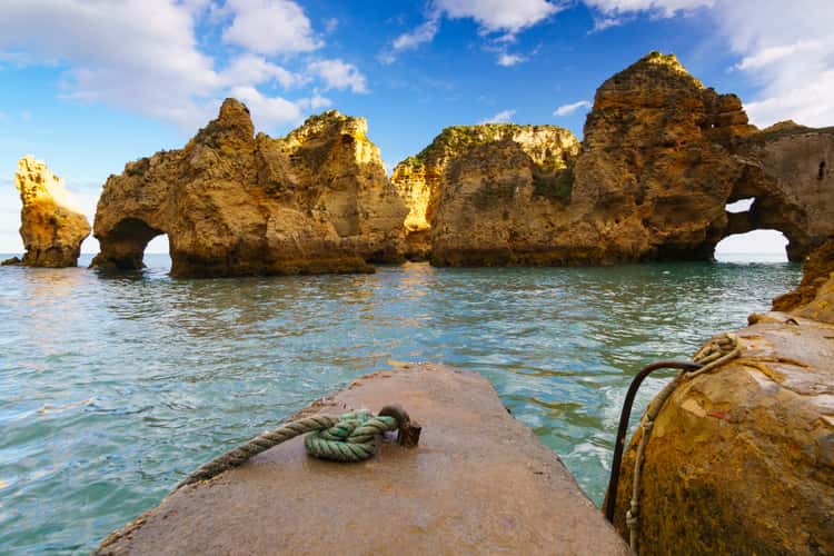 At Cape Bizar, Ponta da Piedade, Algarve