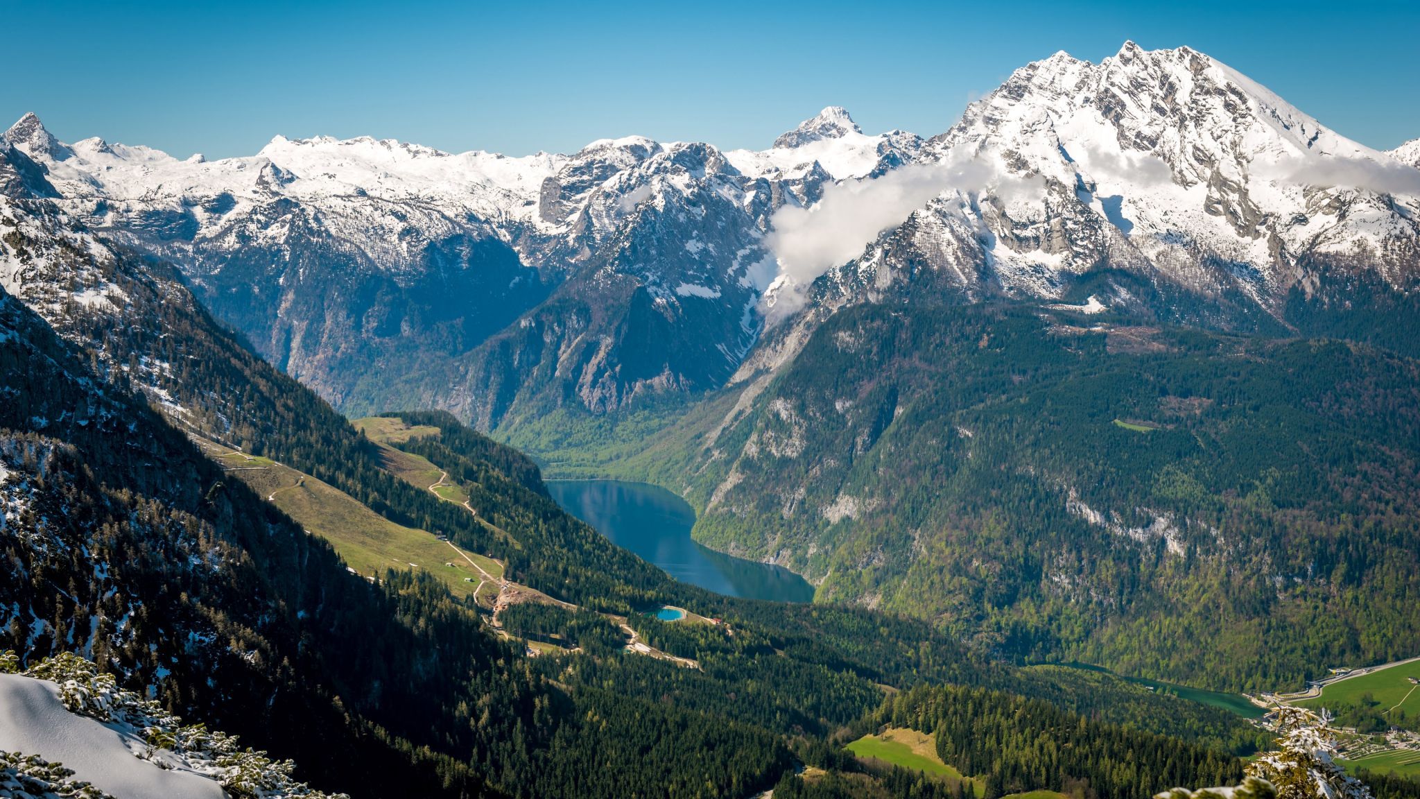 View from Kehlsteinhaus, Germany