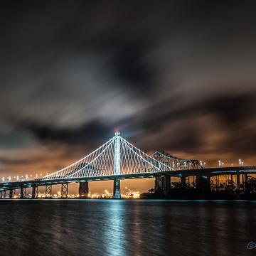 Bay Bridge, Yerba Buena, San Francisco, California, USA