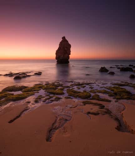 Blue hour in seconds (Praia da Marinha/Algarve)