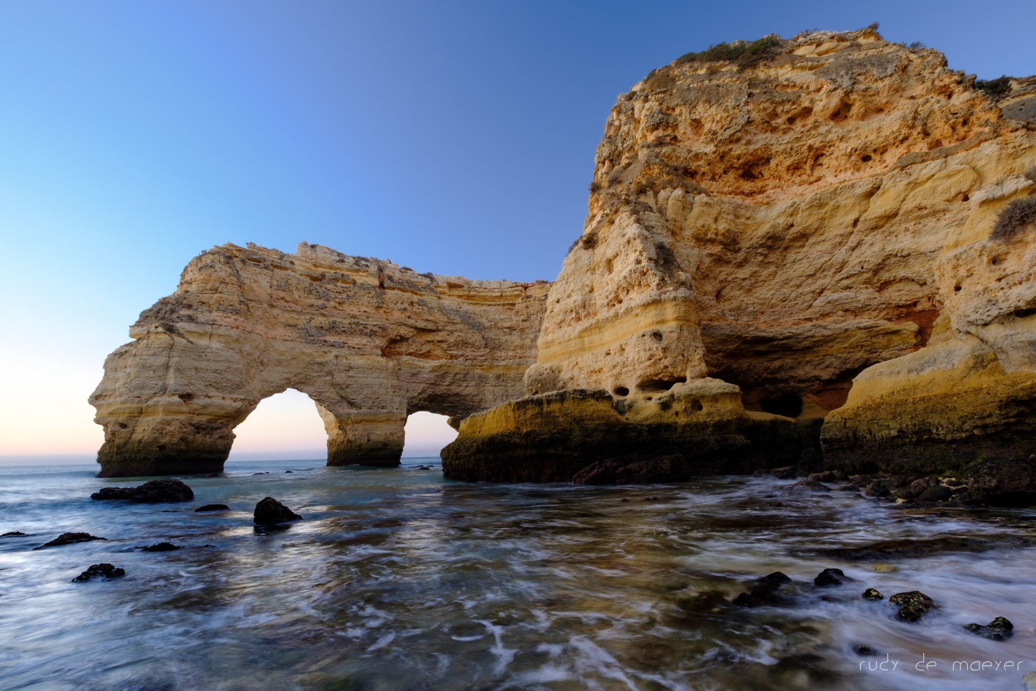 Beach at Marinha, Portugal