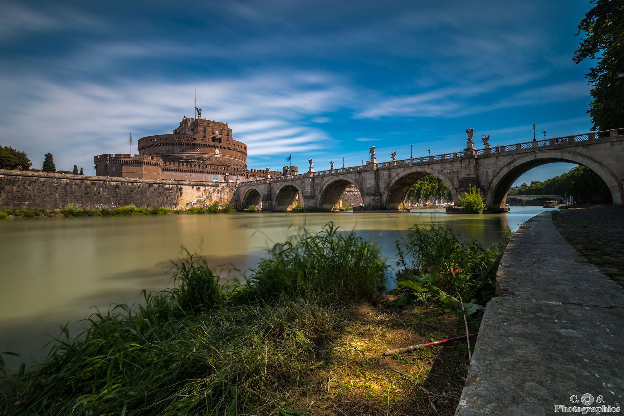 St. Angelo Bridge Rome, Italy