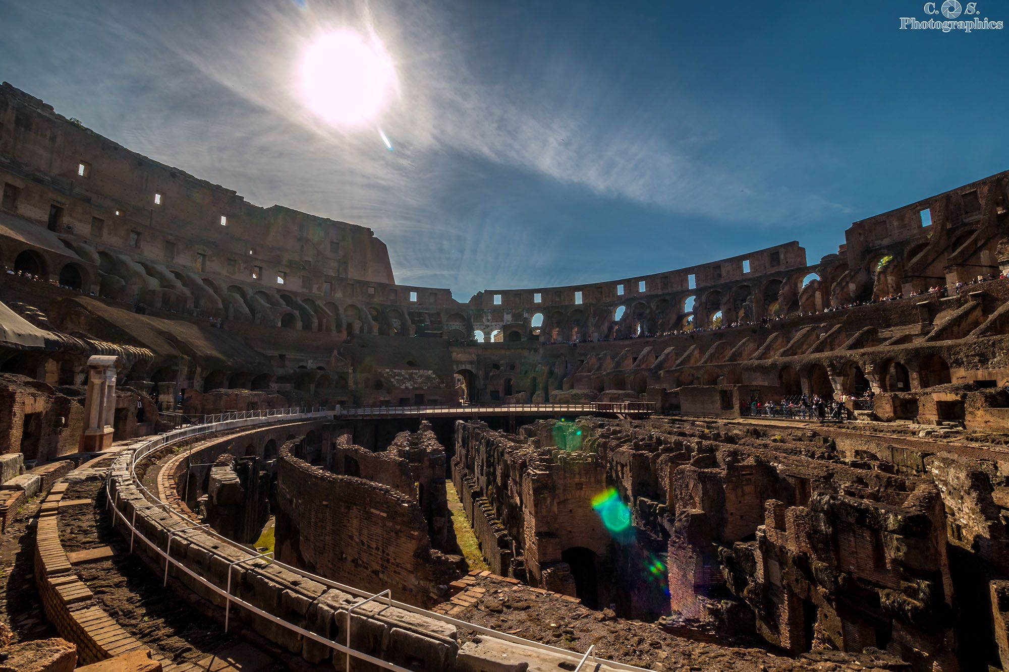 Colosseum (inside), Rome, Italy