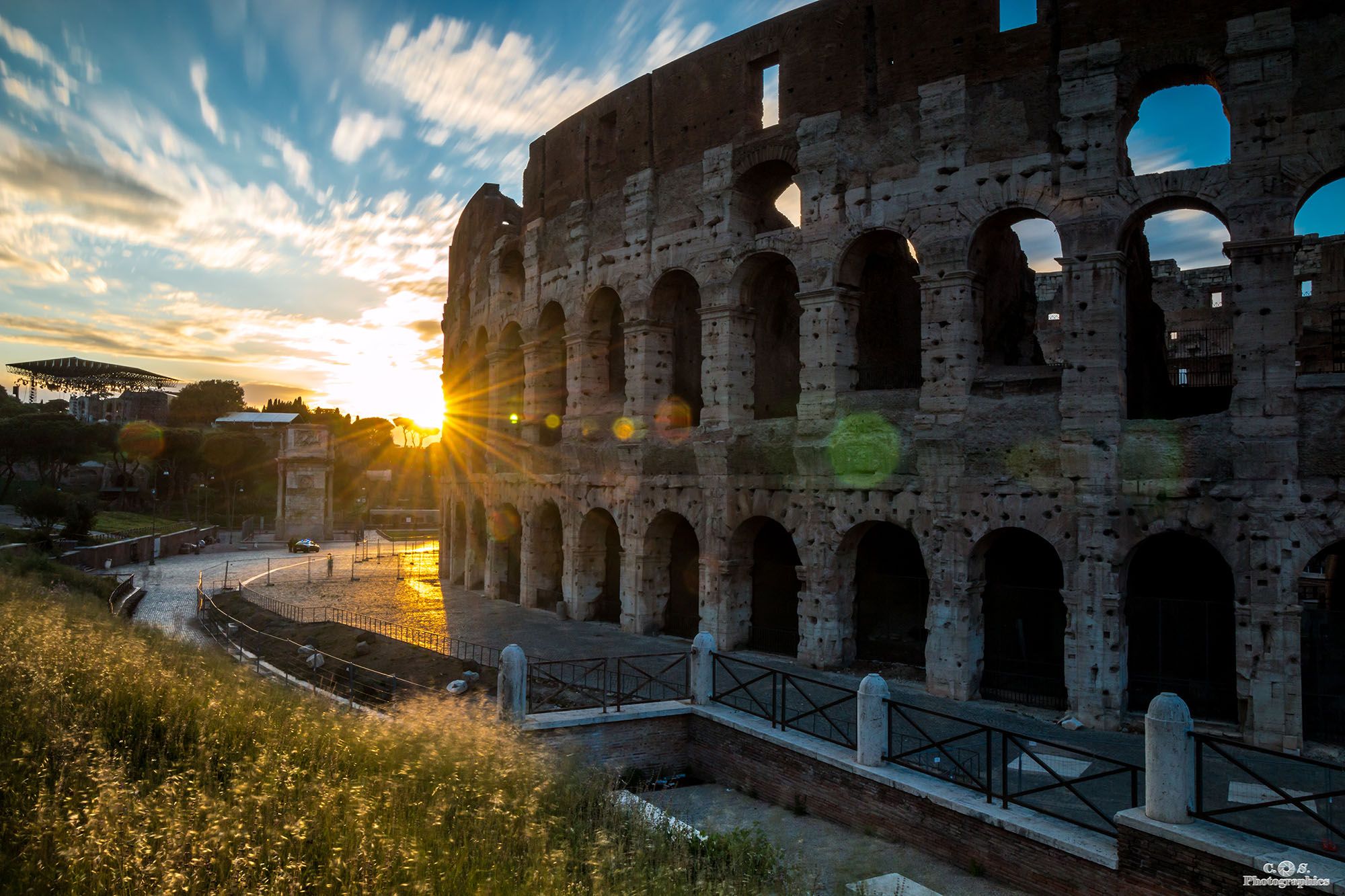 Colosseum (southern view), Rome, Italy