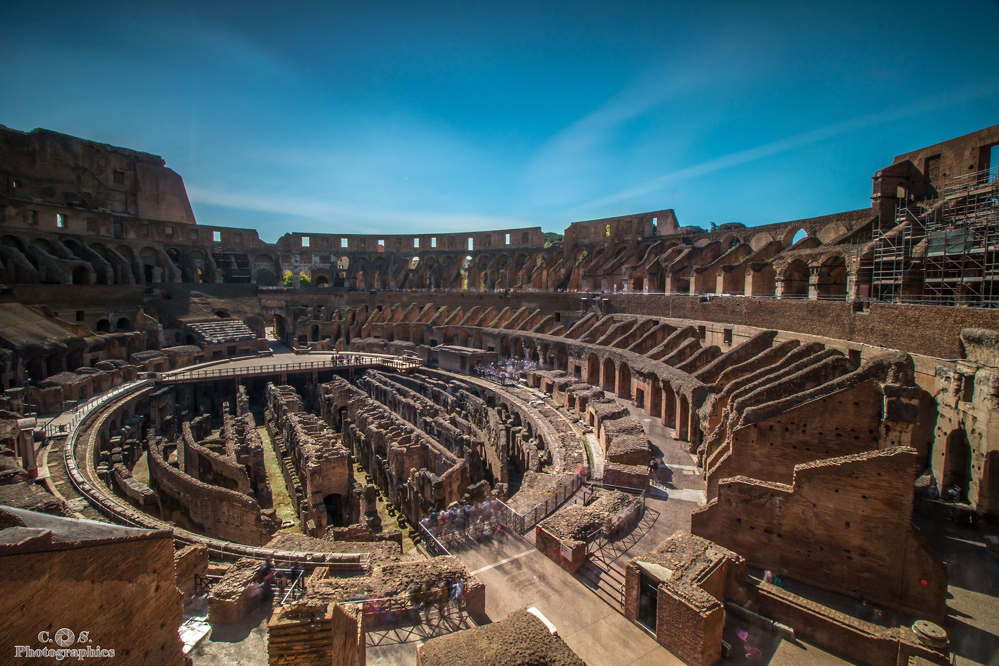 Colosseum (inside), Rome, Italy