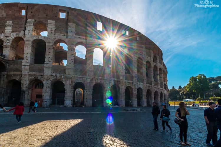 Colosseum (view near Arch of Constantine), Rome