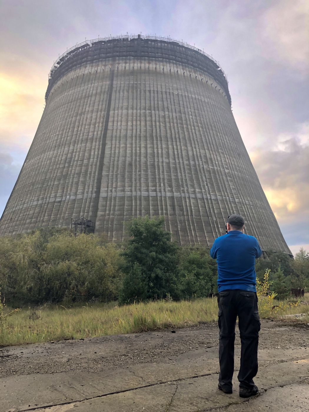 Cooling tower for reactor #5 Chernobyl, Ukraine