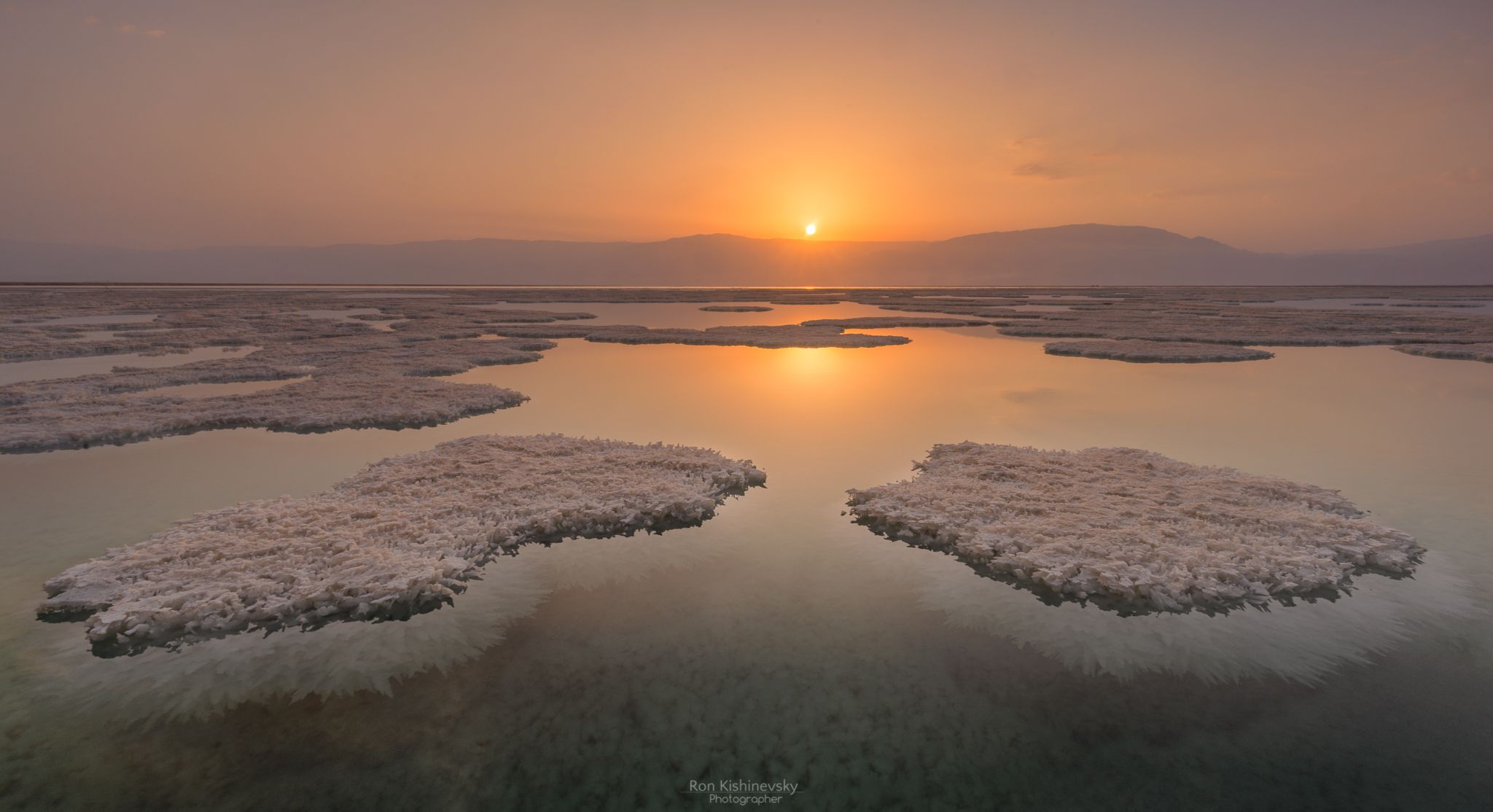 Dead Sea Evaporation Ponds, Israel