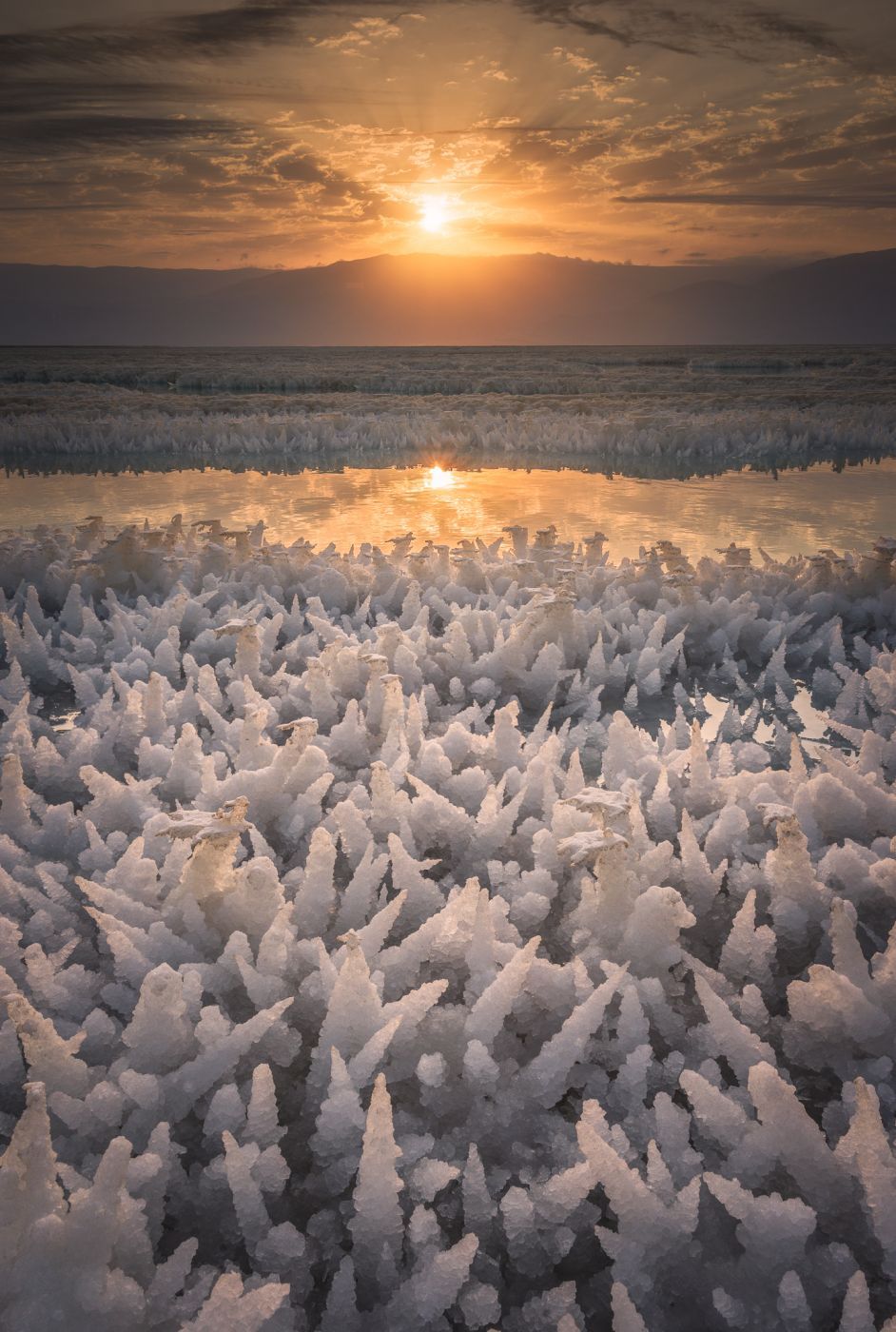 Dead Sea Evaporation Ponds, Israel