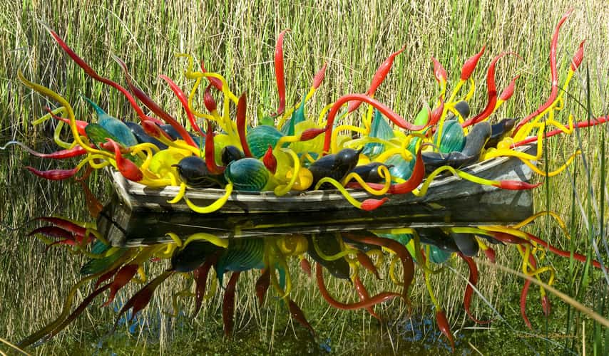 Desert  Botanical Garden - Chihuly in the Garden