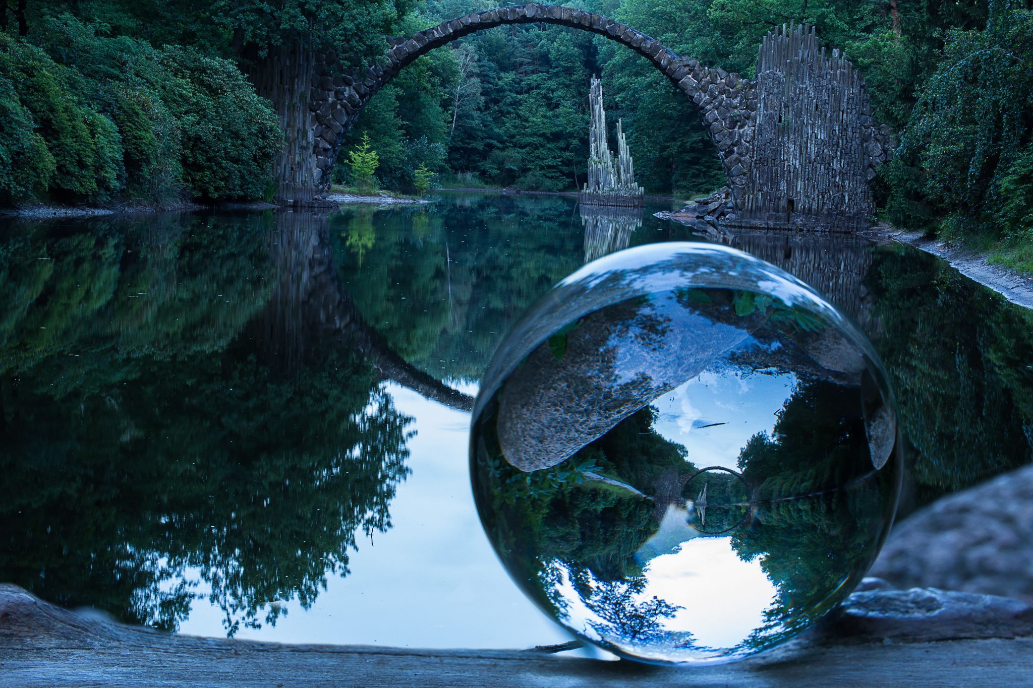 Rakotzbrücke (Devil's Bridge), Germany