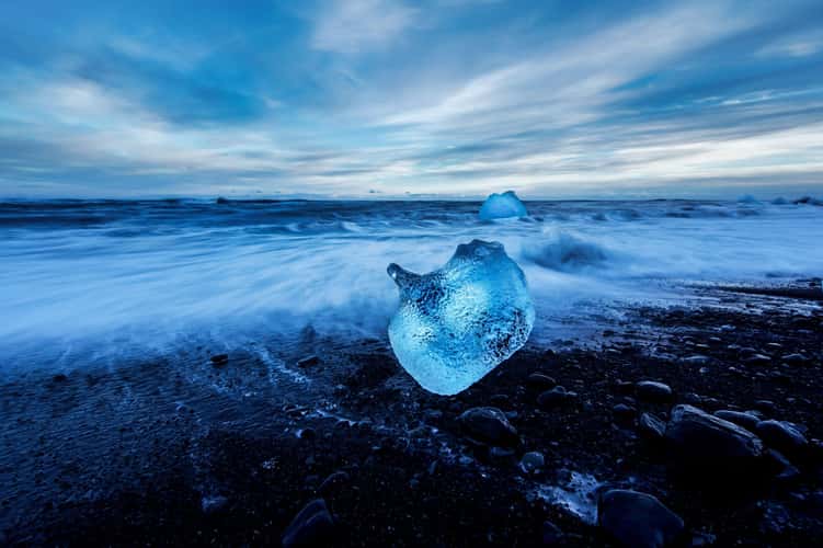 Diamond Beach in Iceland