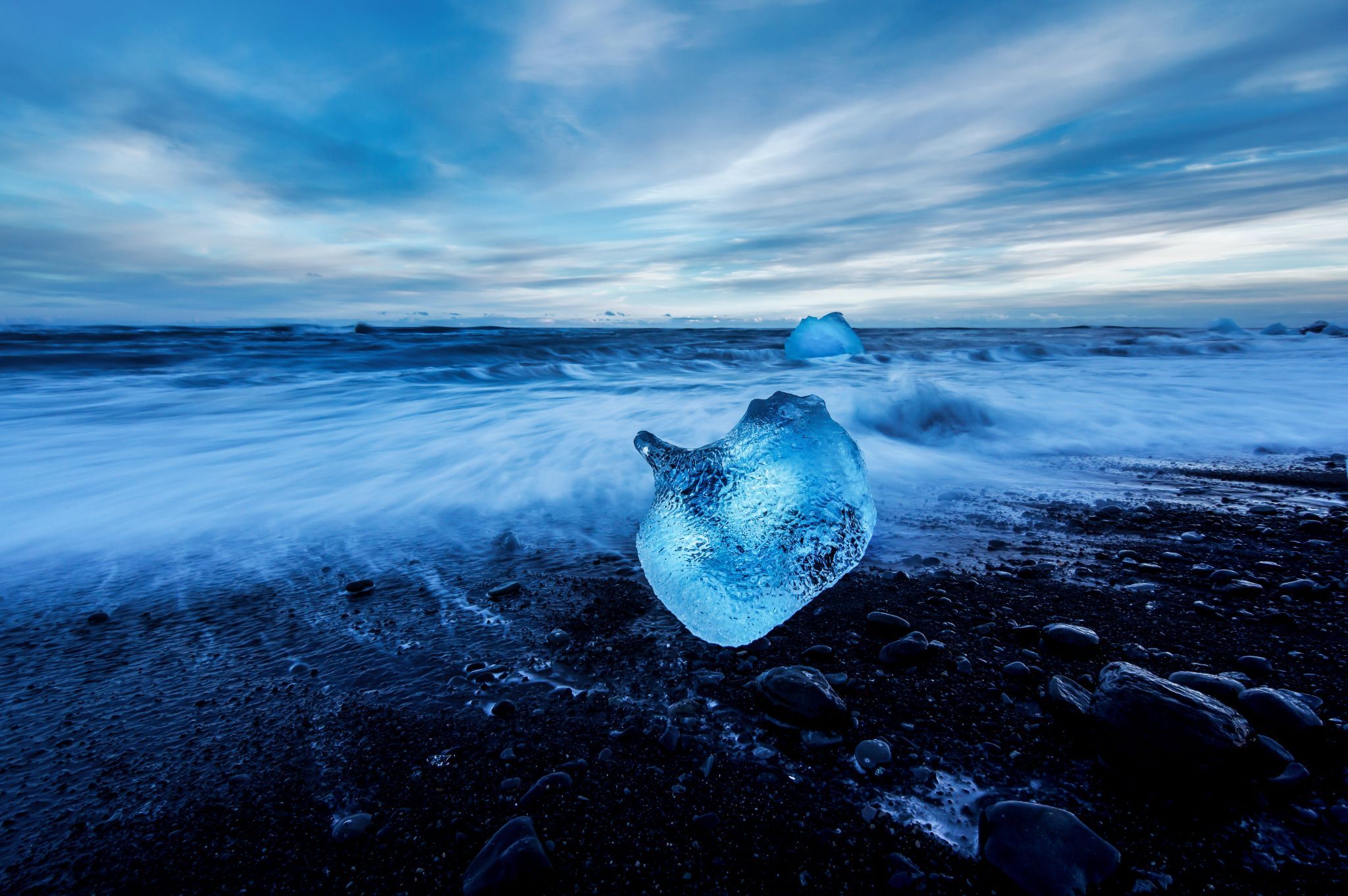 Diamond Beach in Iceland, Iceland