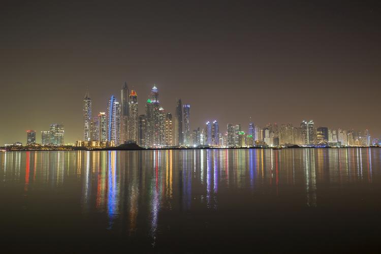 Dubai Marina view from Palm Jumeirah