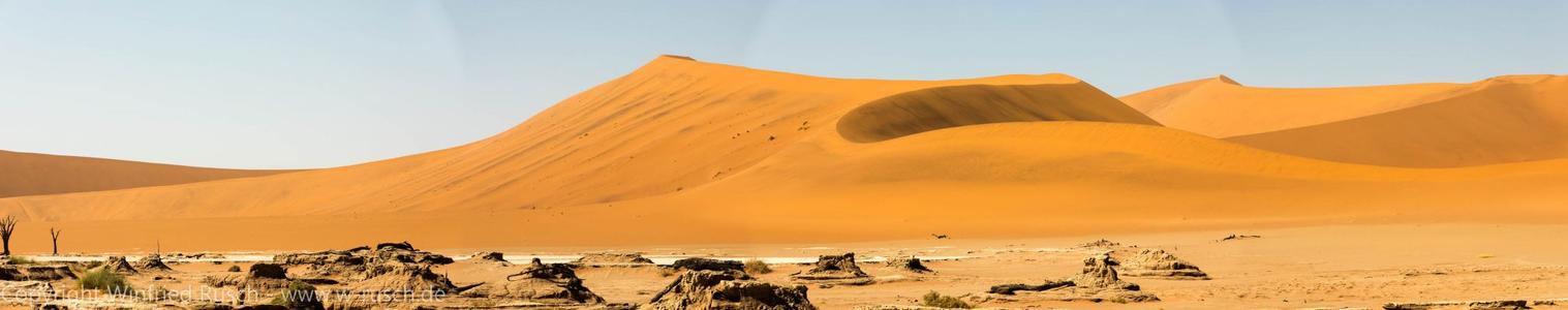 Dünenlandschaft in Namibia