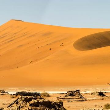 Dünenlandschaft in Namibia, Namibia