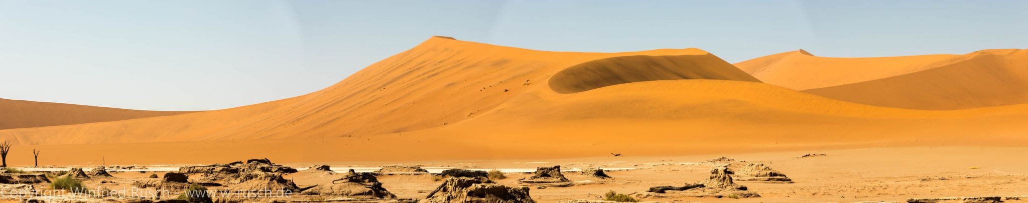 Red dune Landscape, Sossusvlei, Namibia